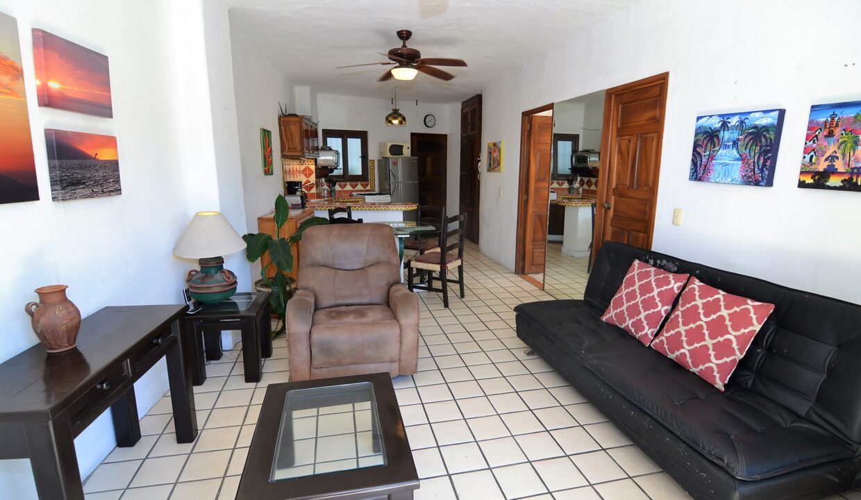 Condo Villa Santa Barbara 202 - 1BD 1BA FOR RENT FURNISHED AMAPAS PUERTO VALLARTA ROMANTIC ZONE (53)