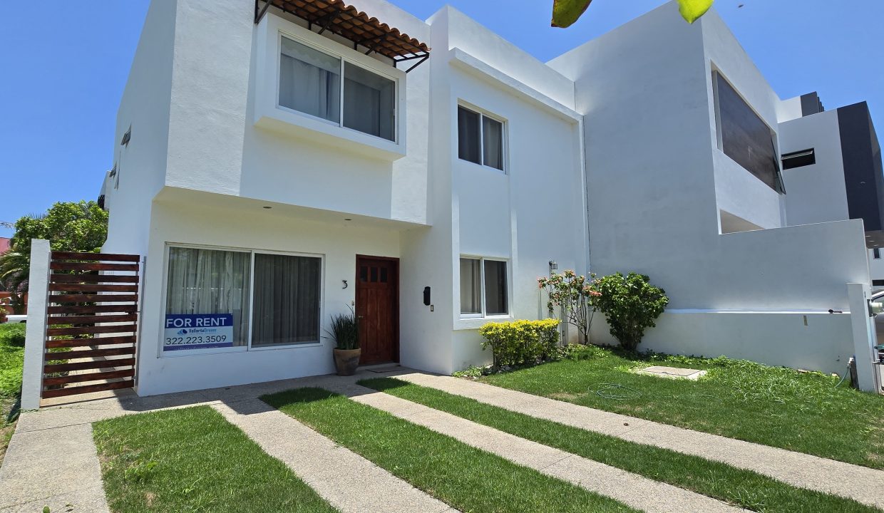 Casa Rinconada Banderas For Rent Nuevo Vallarta Furnished Exterior (4)